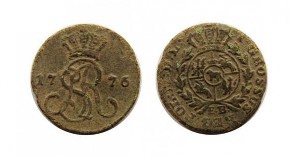 Grosz 1776 Stanisław August Poniatowski Warszawa (1)