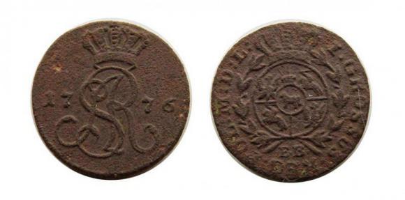 Grosz 1776 Stanisław August Poniatowski Warszawa (1)