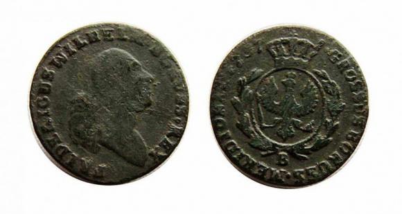 Grosz 1797 Fryderyk Wilhelm II Prusy Południowe Wrocław (1)