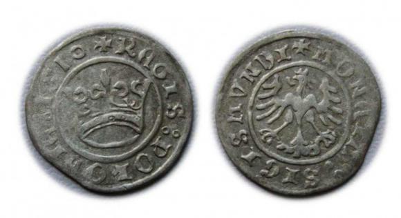 Półgrosz 1510 Zygmunt I Stary Kraków (1)