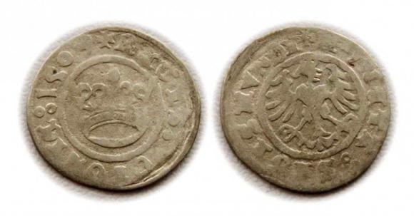 Półgrosz 1509 Zygmunt I Stary Kraków (1)