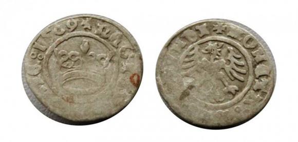 Półgrosz 1509 Zygmunt I Stary Kraków (1)