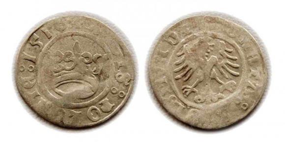 Półgrosz 1510 Zygmunt I Stary Kraków (1)