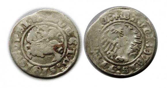 Półgrosz Zygmunt I Stary Wilno (1)