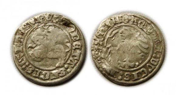 Półgrosz Zygmunt I Stary Wilno (1)