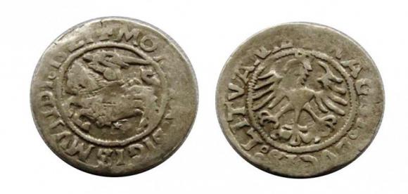 Półgrosz 1521 Zygmunt I Stary Wilno (1)