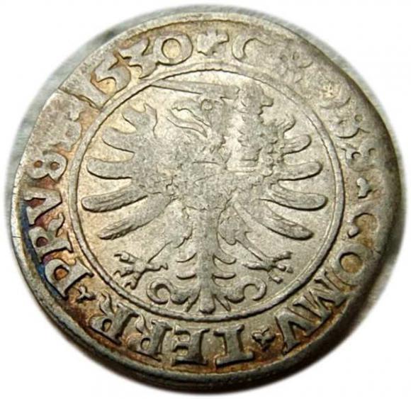 Grosz pruski 1530 Zygmunt I Stary Prusy Królewskie Toruń (1)