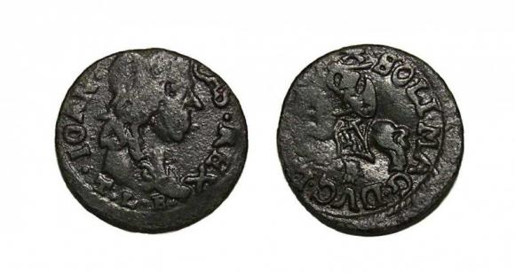 Szeląg litewski Jan Kazimierz (1)