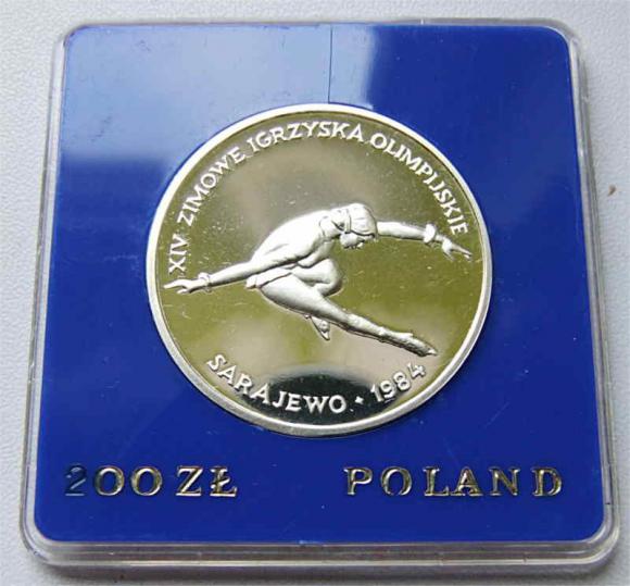 200 złotych 1984 XIV Zimowe Igrzyska Olimpijskie Sarajewo (1)