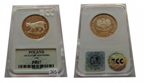 100 złotych 1979 Ryś Ochrona Środowiska (1)