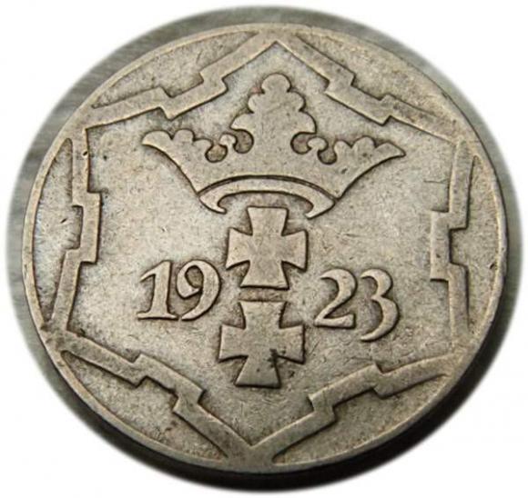 10 fenigów 1923 Wolne Miasto Gdańsk (2)
