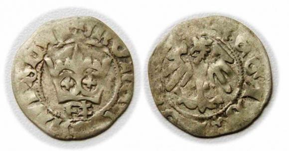 Półgrosz Władysław Jagiełło Wschowa (1)