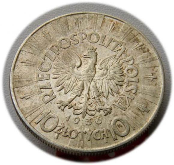 10 złotych 1936 Józef Piłsudski Warszawa (2)