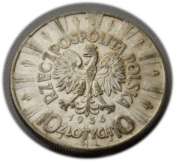 10 złotych 1936 Józef Piłsudski Warszawa (2)