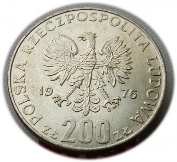 200 złotych 1976 Igrzyska XXI Olimpiady srebro (2)