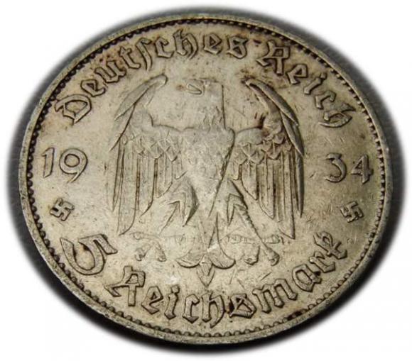 5 marek 1934 Karlsruhe Kościół w Poczdamie (2)