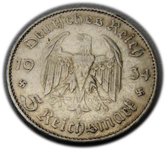 5 marek 1934 Hamburg Kościół w Poczdamie (2)