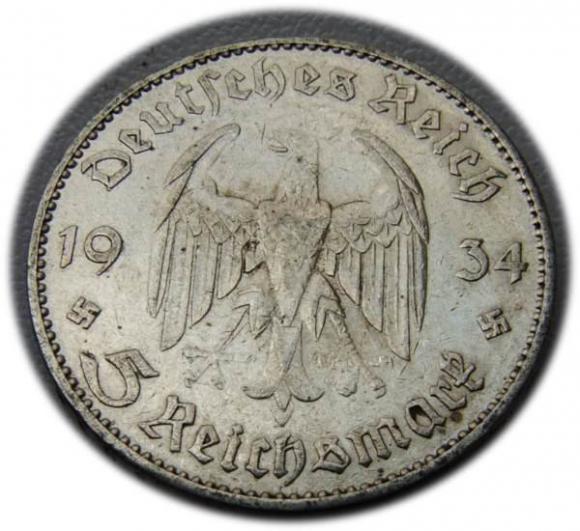 5 marek 1934 Hamburg Kościół w Poczdamie (2)