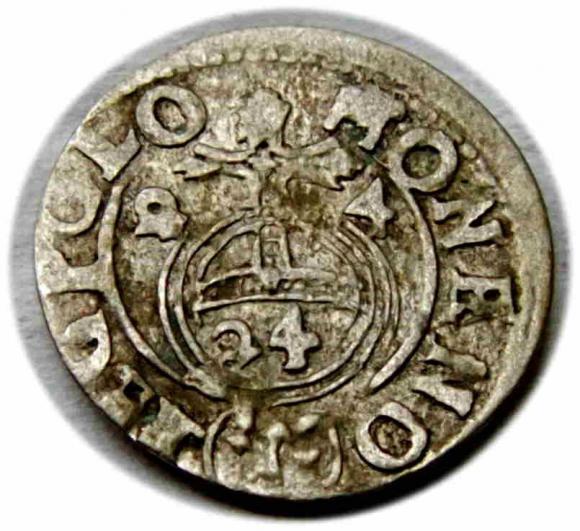 Półtorak 1624 Zygmunt III Waza Bydgoszcz (1)