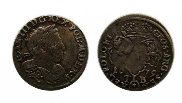 Szóstak 1679 Jan III Sobieski Bydgoszcz (1)