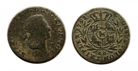 Trojak 1791 Stanisław August Poniatowski Warszawa (1)