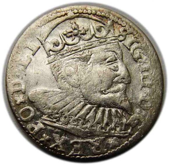 Trojak 1598 Zygmunt III Waza Ryga (1)