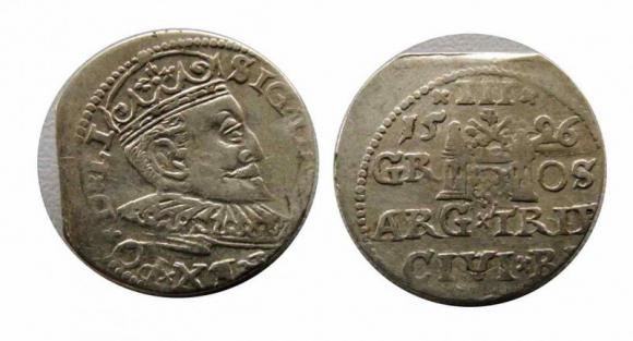 Trojak 1596 Zygmunt III Waza Ryga (1)