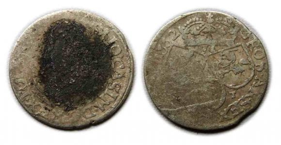 Szóstak 1662 Jan Kazimierz (1)