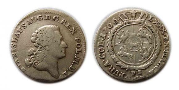 Złotówka 1766 Stanisław August Poniatowski Warszawa (1)