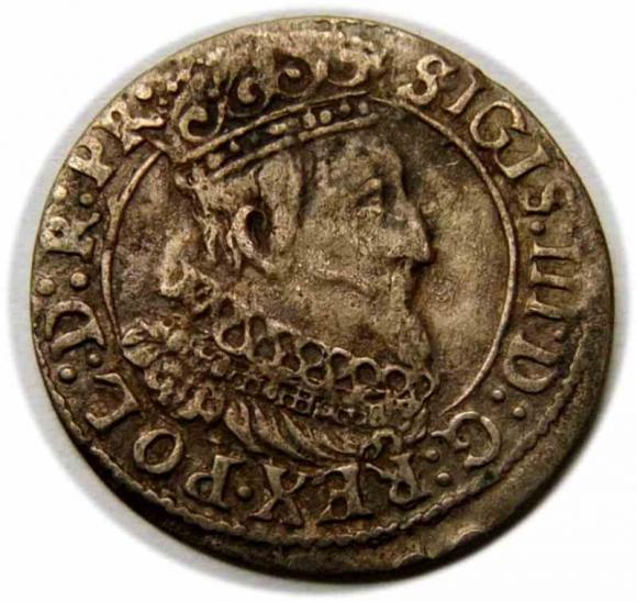 Grosz 1626 Zygmunt III Waza Gdańsk (1)