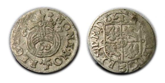 Półtorak 1662 Jan Kazimierz Poznań (1)