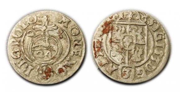 Półtorak 1623 Zygmunt III Waza Bydgoszcz (1)