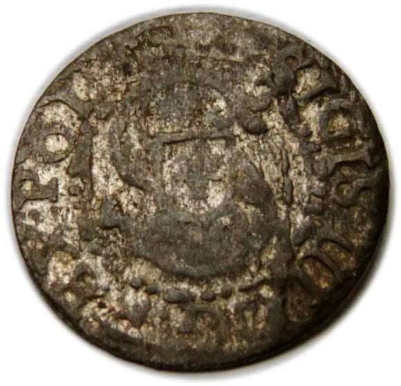 Szeląg 1616 Zygmunt III Waza Ryga (1)