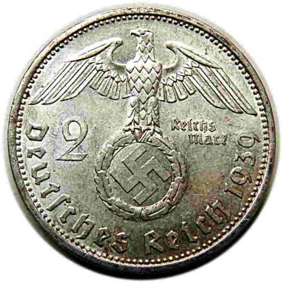 2 marki 1939 A Paul von Hindenburg Berlin (2)