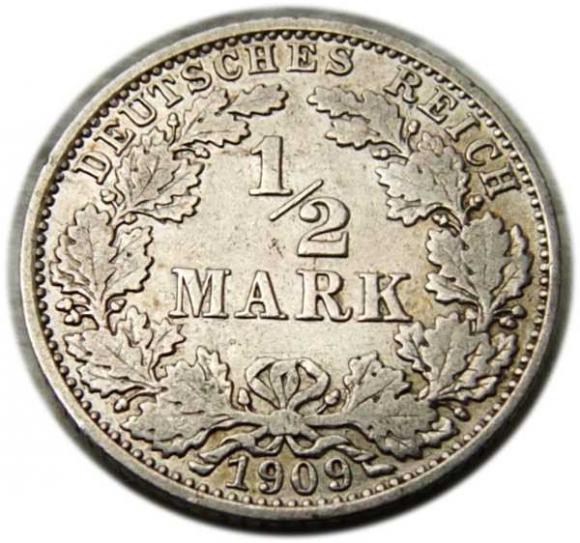 1/2 marki 1909 A Berlin (1)