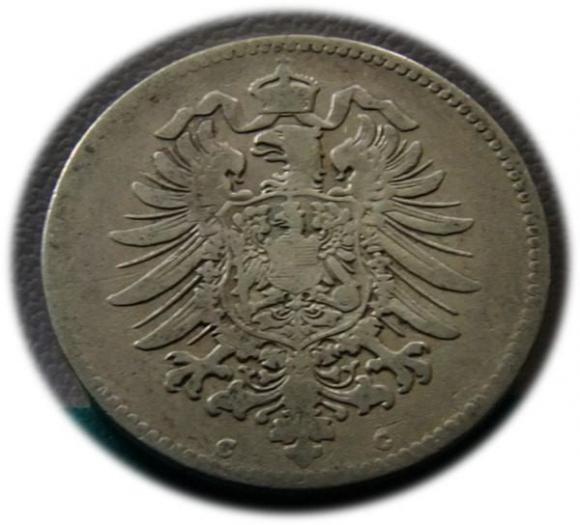 1 marka 1876 C Frankfurt