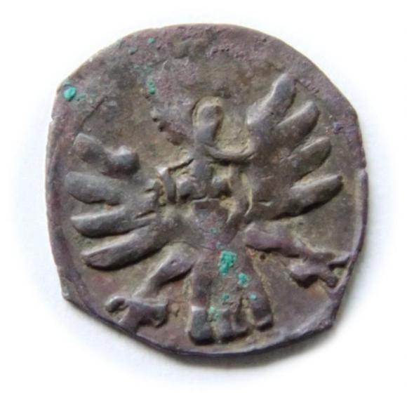 Denar 1606 Zygmunt III Waza Poznań (2)