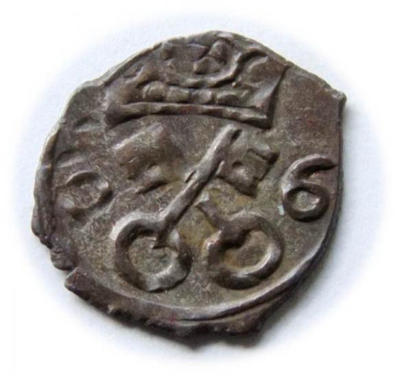 Denar 1606 Zygmunt III Waza Poznań (1)