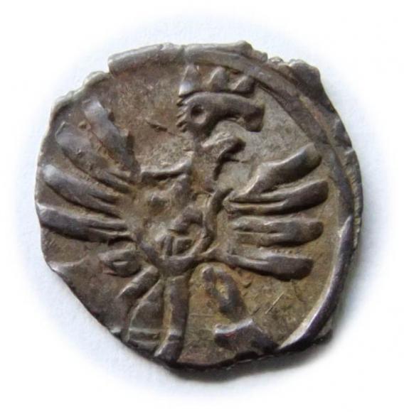 Denar 1606 Zygmunt III Waza Poznań (2)