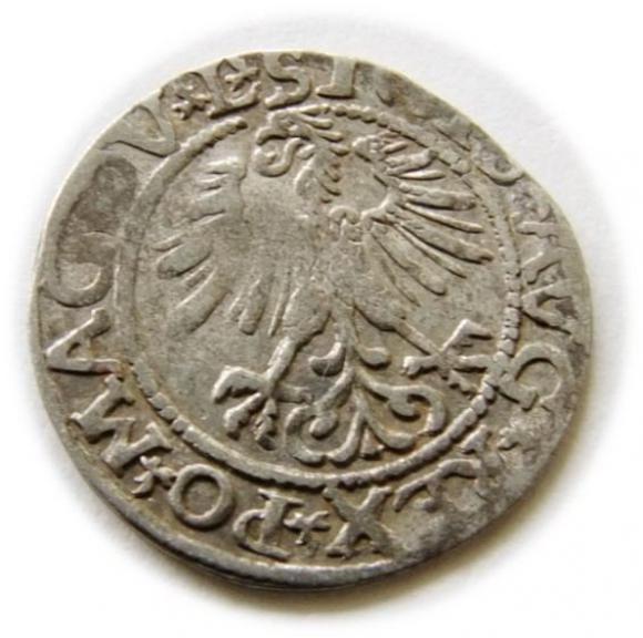 Półgrosz 1561 Zygmunt II August Wilno (2)