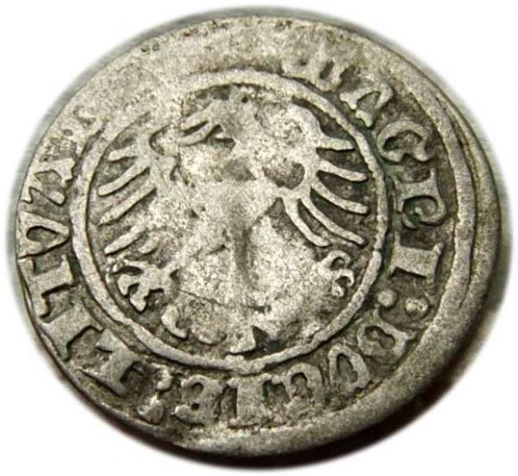 Półgrosz 1514 Zygmunt I Stary Wilno (2)