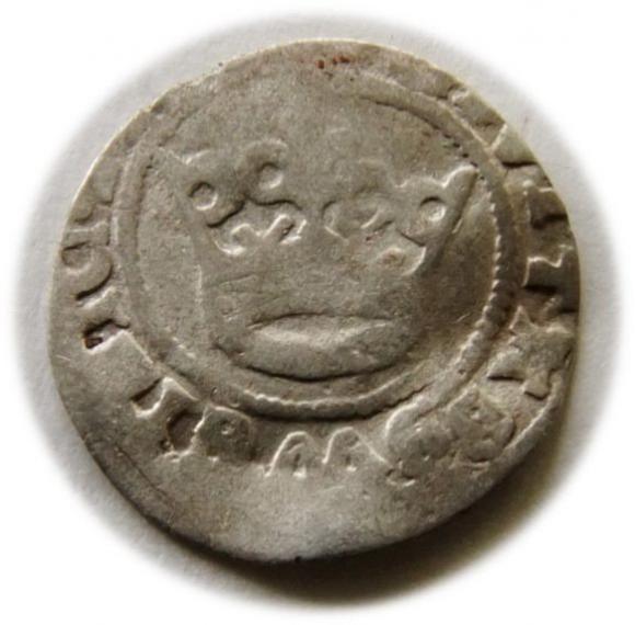 Półgrosz Ludwik I Jagiellończyk Świdnica (1)