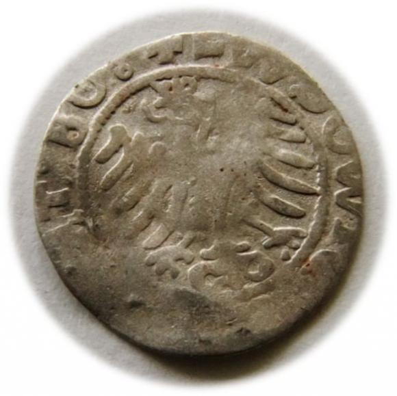 Półgrosz Ludwik I Jagiellończyk Świdnica (2)