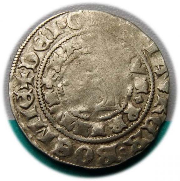 Grosz praski Karol I Czechy (1)