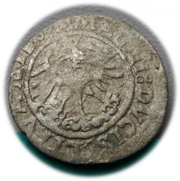 Półgrosz Zygmunt I Stary Wilno (2)