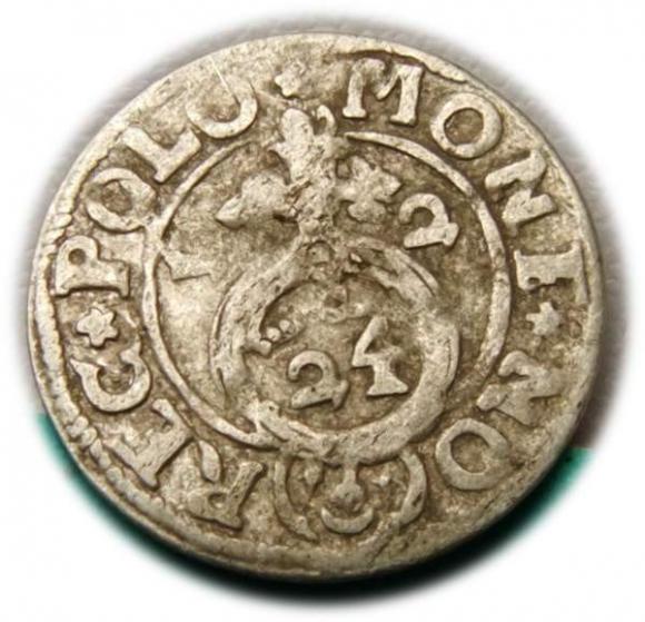 Półtorak 1622 Zygmunt III Waza Bydgoszcz (1)