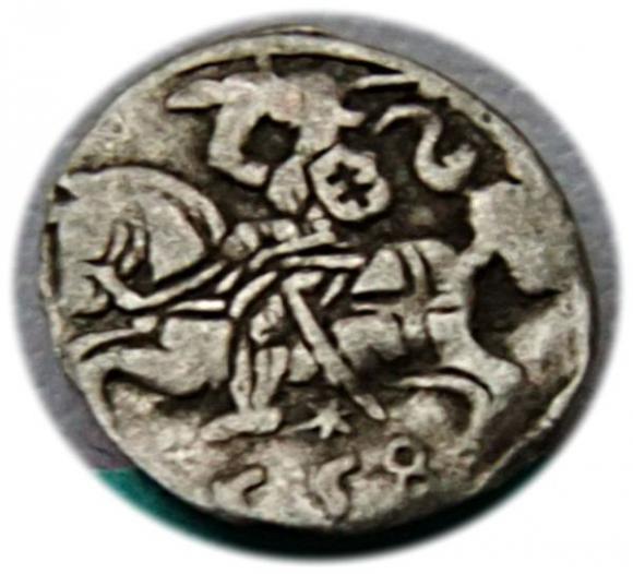 Denar 1558 Zygmunt II August Wilno (1)