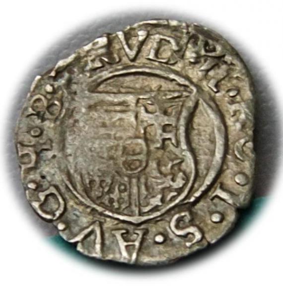 Denar 1580 Rudolf II Habsburg Węgry