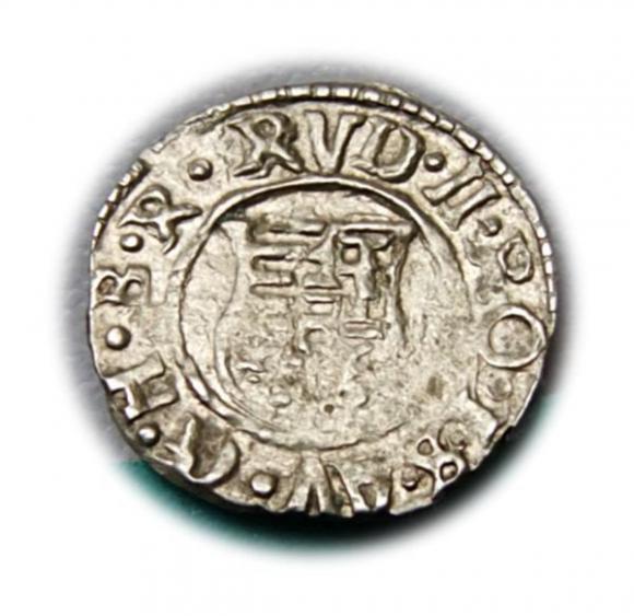 Denar 1583 Rudolf II Habsburg Węgry (2)