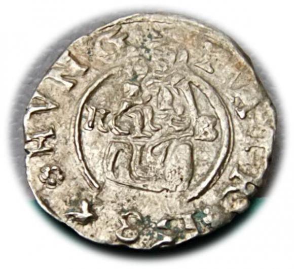 Denar 1585 Rudolf II Habsburg Węgry